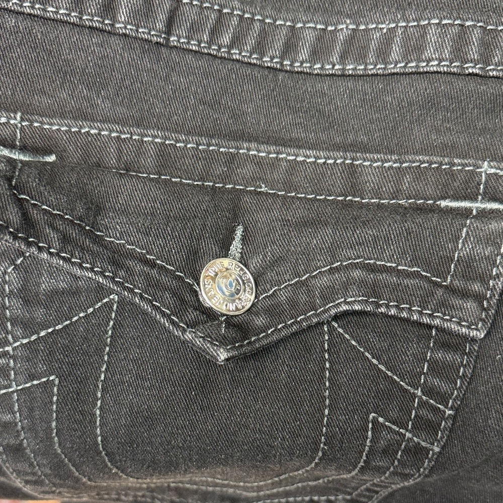 TRUE RELIGION Men's Black Denim Jeans - Picture 8 of 9